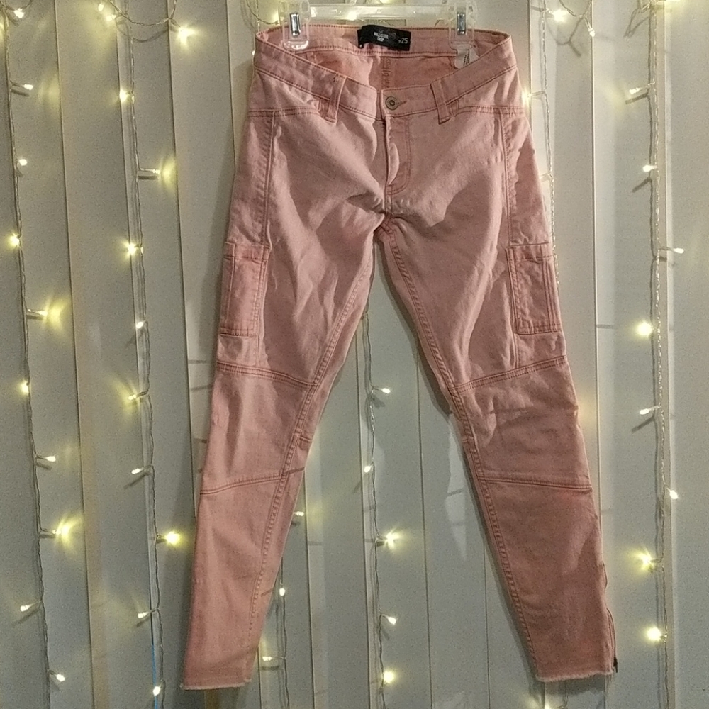 Hollister Skinny Pink Jeans